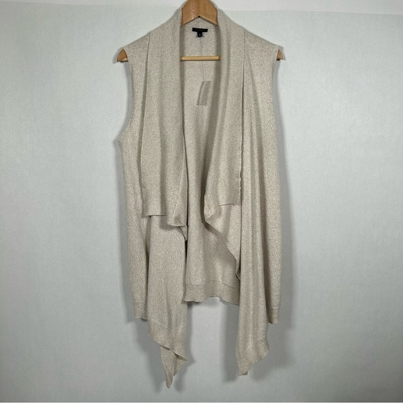 Talbots Cascading Travel Metallic Vest - Picture 1 of 8